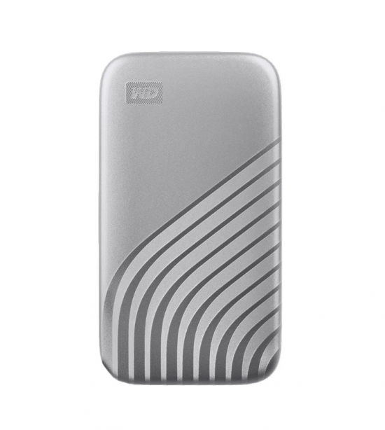 Ổ cứng di động WD 1TB SSD My Passport USB 3.2 Gen 2, Màu Bạc (WDBAGF0010BSL-WESN)