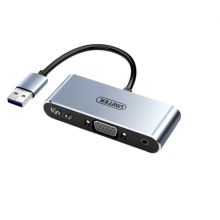 Đầu Chuyển Đổi USB 3.0 TO HDMI+VGA UNITEK V305A