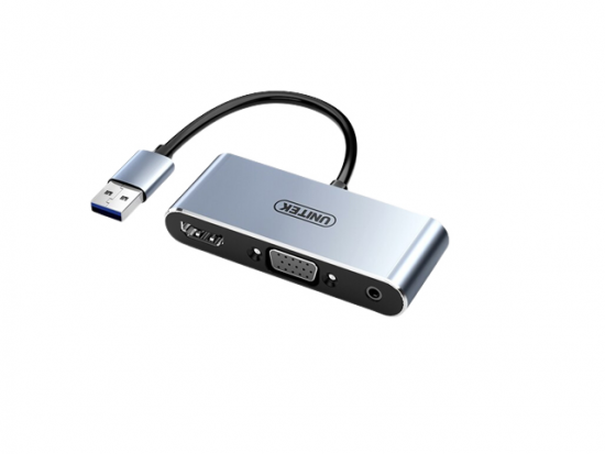 Đầu Chuyển Đổi USB 3.0 TO HDMI+VGA UNITEK V305A