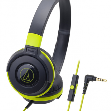 HEADPHONE AUDIO TECHNICA ATH-S100IS (BLACK/GREEN)