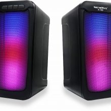 LOA VI TÍNH 2.0 SOUNDMAX A180 (10W, USB, BT5.0, LED RGB)