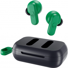 TAI NGHE IN-EAR SKULLCANDY DIME 2 TRUE WIRELESS BLACK GREEN ((SK-S2DPW-P750)