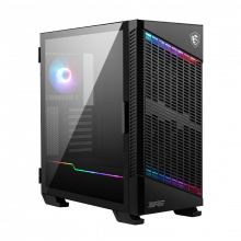 Vỏ Case máy tính MSI MPG VELOX 100P Airflow (Mid Tower, ATX, Sẵn 4 fan)