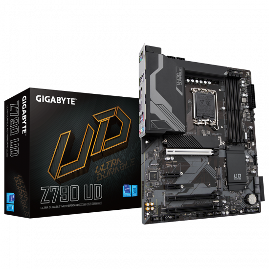 Mainboard Gigabyte Z790 UD (LGA 1700, 4x DDR5, HDMI, Displayport, M.2 PCIe 4.0, ATX)