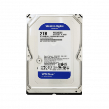 Ổ cứng gắn trong HDD WD 2TB Blue 3.5 inch, SATA 6Gb/s, 256MB Cache, 7200RPM (WD20EZBX)