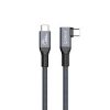 Cáp Thunderbolt4 Type-C 0.8met ORICO TBW4-08-GY-BP