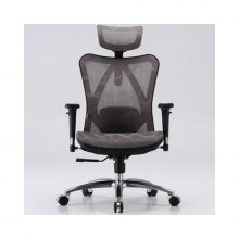 Ghế Công Thái Học Ergonomic SIHOO M57-N102 Khung Đen Lưới Xám
