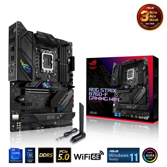 MAINBOARD ASUS ROG STRIX B760-F GAMING WIFI