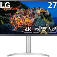 Màn hình 4K 27 LG Model 27UP850N-W (Tấm nền IPS, độ phân giải 4K, có cổng USB-C, HDR400, Loa tích hợp)