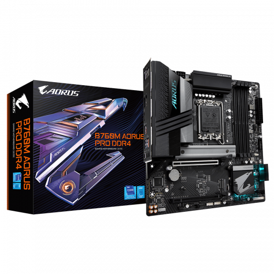 MAINBOARD GIGABYTE B760M AORUS PRO DDR4