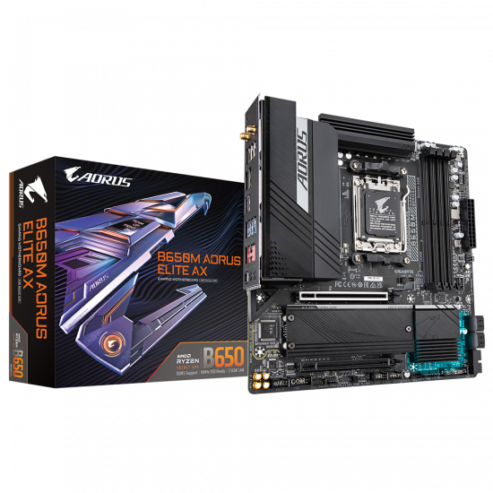 MAINBOARD GIGABYTE B650M AORUS ELITE AX