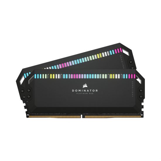 Ram Desktop Corsair DDR5 32GB (2x16GB) 6200MHz DOMINATOR Platinum RGB Black (CMT32GX5M2X6200C36)