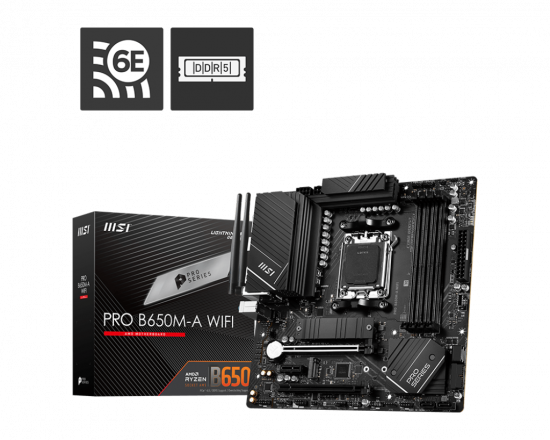 MAINBOARD MSI PRO B650M-A WIFI