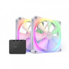 Combo 2 Fan Case NZXT F140RGB WHITE - TWIN