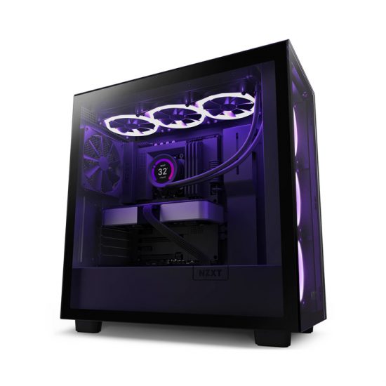 Vỏ Case NZXT H7 Elite Black (Mid Tower, E-ATX, Sẵn 4 Fan, Max 7 Fan)