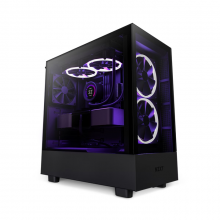 Vỏ Case NZXT H5 Elite Black (Mid Tower, ATX, Sẵn 3 Fan, Max 6 Fan)