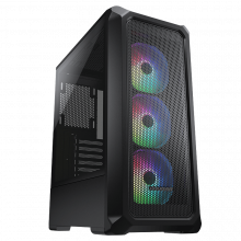 Vỏ Case Cougar Archon 2 Mesh RGB Black (ATX, Kèm 3 fan RGB, Max 6 fan, RAD 360)