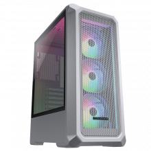 Vỏ Case Cougar Archon 2 Mesh RGB White (ATX, Kèm 3 fan RGB, Max 6 fan, RAD 360)