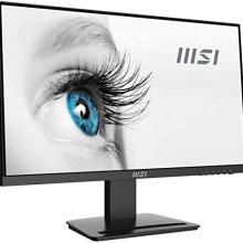 Màn hình 23.8 inch MSI Pro MP243 Black (Tấm nền IPS/Full HD, 75Hz, 5ms) Màu đen, Hàng chính hãng bảo hành 24 tháng