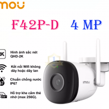 Camera không dây ngoài trời Dahua Imou F42P-D 4.0MP, 2 anten