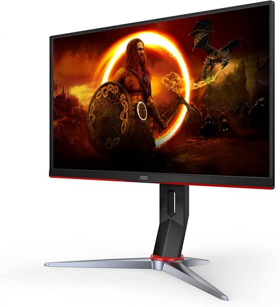 Màn hình Gaming AOC 23.8 inch 24G2SP/7 (Tấm nền IPS, Full HD, Tần số quét 165Hz, 1ms, độ sáng 300cd/m2, HDR, VGA, HDMI, DisplayPort) Hàng chính hãng, bảo hành 36 Tháng