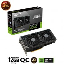 Card Màn Hình VGA  ASUS Dual GeForce RTX 4070 OC Edition 12GB GDDR6X (DUAL-RTX4070-O12G)