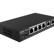 Switch POE 6 cổng 10/100/1000BASE-T Ruijie Reyee RG-ES206GC-P