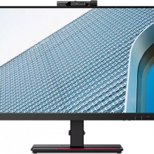 Màn Hình Lenovo ThinkVision 23.8inch T24v-20, có Webcam+Loa, Tấm nền IPS, 60 Hz, Mic kép và loa kép 3W, HDMI, VGA, DP) Hàng chính hãng bảo hành 36 tháng