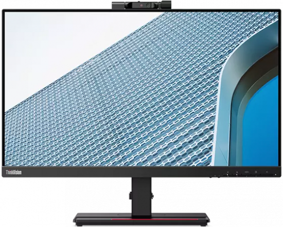 Màn Hình Lenovo ThinkVision 23.8inch T24v-20, có Webcam+Loa, Tấm nền IPS, 60 Hz, Mic kép và loa kép 3W, HDMI, VGA, DP) Hàng chính hãng bảo hành 36 tháng