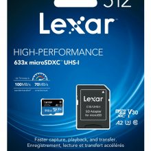 Thẻ nhớ Micro SDXC Lexar 512GB (LSDMI512BB633A)