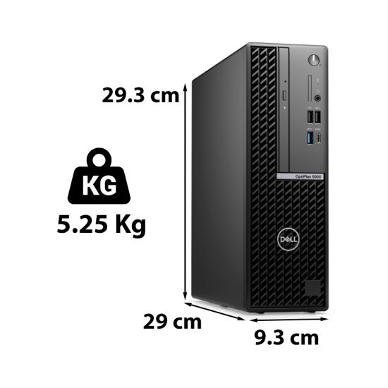 Máy tính để bàn đồng bộ (PC) Dell OptiPlex 5000 SFF 42OT500001 (i5-12500, Ram 4GB, SSD 256GB SSD, Fedora Linux, phím chuột, bảo hành 3 năm)