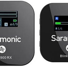 Bộ micro không dây thu âm live stream SARAMONIC BLINK 900 B1(RX + TX), chính hãng