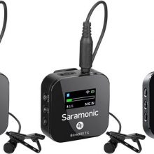 Bộ micro không dây thu âm live stream SARAMONIC BLINK 900 B2(RX + TX +TX), chính hãng