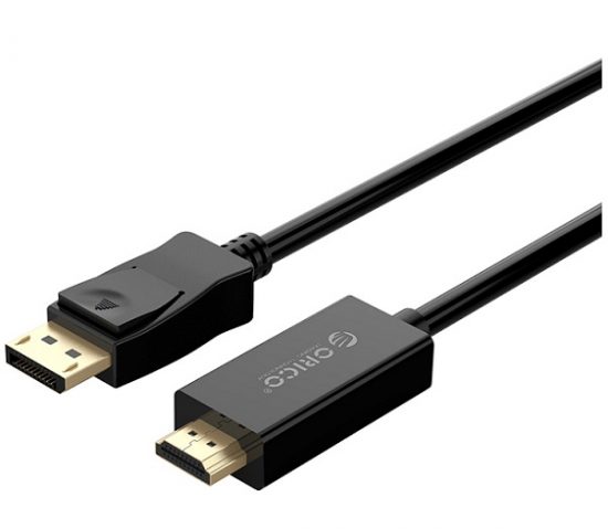 Cáp chuyển DisplayPort sang HDMI 4K @30Hz 2 mét ORICO XD-DTH4-20-BK-BP