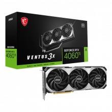 Card màn hình VGA MSI GeForce RTX 4060 Ti VENTUS 3X 8G OC GDDR6