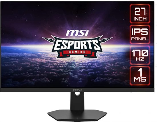 Màn hình Gaming 27 inch MSI OPTIX G274 (IPS, Full HD, 170HZ, 1MS, G-SYNC, Hàng chính hãng, Bảo hành 36 tháng