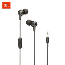 Tai nghe có dây JBL C200SI màu đen hàng chính hãng (In-ear, jack cắm 3.5)