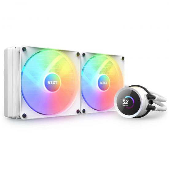 Tản nhiệt nước CPU AIO NZXT Kraken 280 RGB White (RL-KR280-W1)