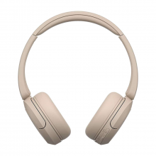 Tai Nghe Chụp Tai Không Dây Sony WH-CH520 Màu Beige (Bluetooth 5.2, Thời gian sử dụng 40 giờ)