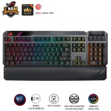 Bàn phím cơ không dây Asus ROG Claymore II (RX Red Switch, Nhựa ABS, Numpad tháo rời, USB-C, 2.4GHz)