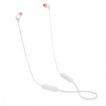 Tai Nghe Không Dây JBL T115BT Màu Trắng (Bluetooth, In-ear, Mic, Pin 120mAh, Quàng Cổ)