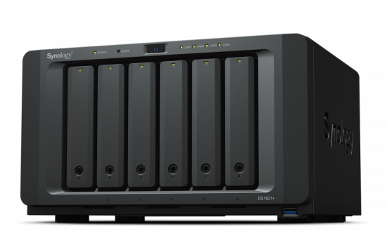 Thiết bị lưu trữ NAS Synology DiskStation DS1621+ (Chưa có ổ cứng)