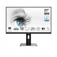 Màn Hình MSI PRO 2K 27 inch MP273QP (WQHD, IPS, 1ms, 350 nits, 75Hz, HDMI, DP, Loa)