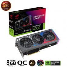 Card màn hình VGA ASUS ROG Strix GeForce RTX 4060 8GB GDDR6 OC Edition (ROG-STRIX-RTX4060-O8G-GAMING)