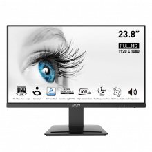 Màn Hình MSI Pro 23.8 inch MP243X (Full HD, IPS, 1ms, 100Hz, HDMI, Displayport, Loa)