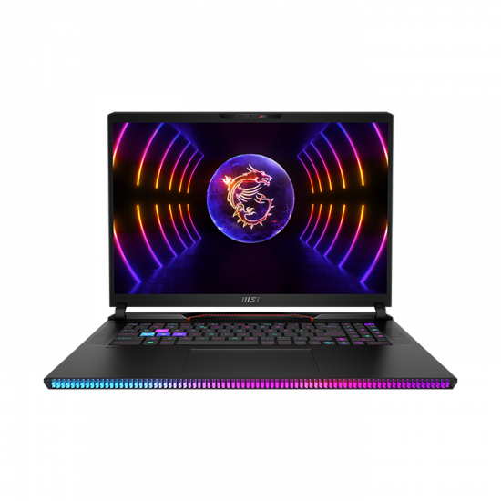 Laptop Gaming MSI Raider GE78 HX 13VI-408VN (Core i9-13980HX, RTX 4090 16GB, Ram 64GB DDR5, SSD 4TB, Màn Hình 17.3 Inch IPS 240Hz QHD+, Windows 11)