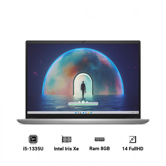 Laptop DELL Inspiron 14 5430 N5430I58W1 (Core i5-1335U, 8GB RAM, 512GB SSD, Intel Iris Xe Graphics, Màn Hình 14 Inch FullHD, Windows 11, Office Bản Quyền)