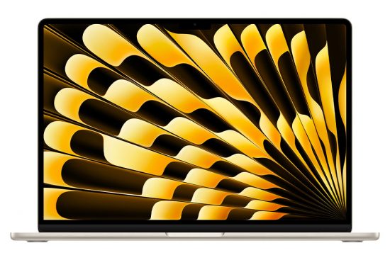 Macbook Air 15inch M2 2023 (MQKV3SA/A) (CPU M2 8 nhân, Ram 8GB, SSD 512GB, 10 nhân GPU, Màn hình 15.3inch Liquid Retina, Mac OS, màu vàng, chính hãng)