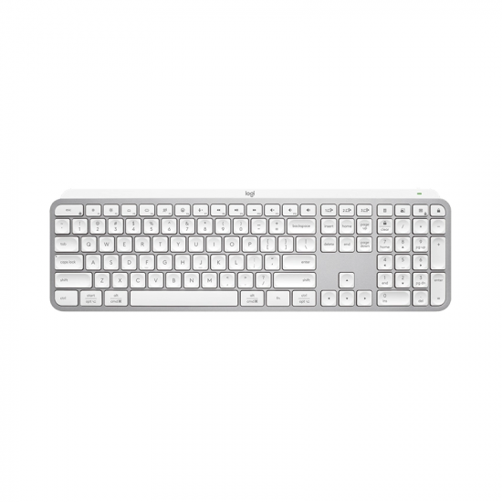 Bàn phím không dây Logitech MX Keys S Pale Grey (920-011564) (Bluetooth, USB 2.4Ghz Logi Bolt, Kết nối 3 thiết bị, Pin 5 tháng)