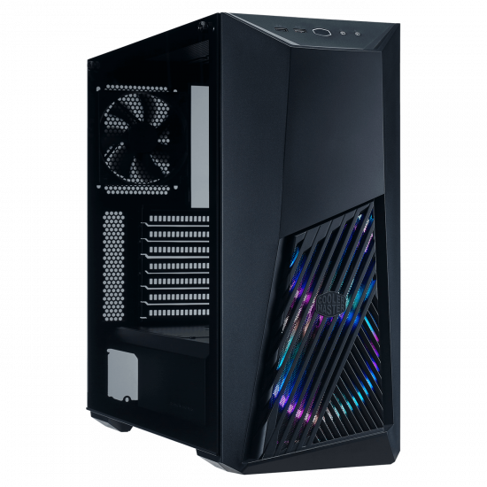 Vỏ case CoolerMaster MasterBox K501L ARGB (Mid Tower, E-ATX, Sẵn 3 fan, Max 7 Fan)